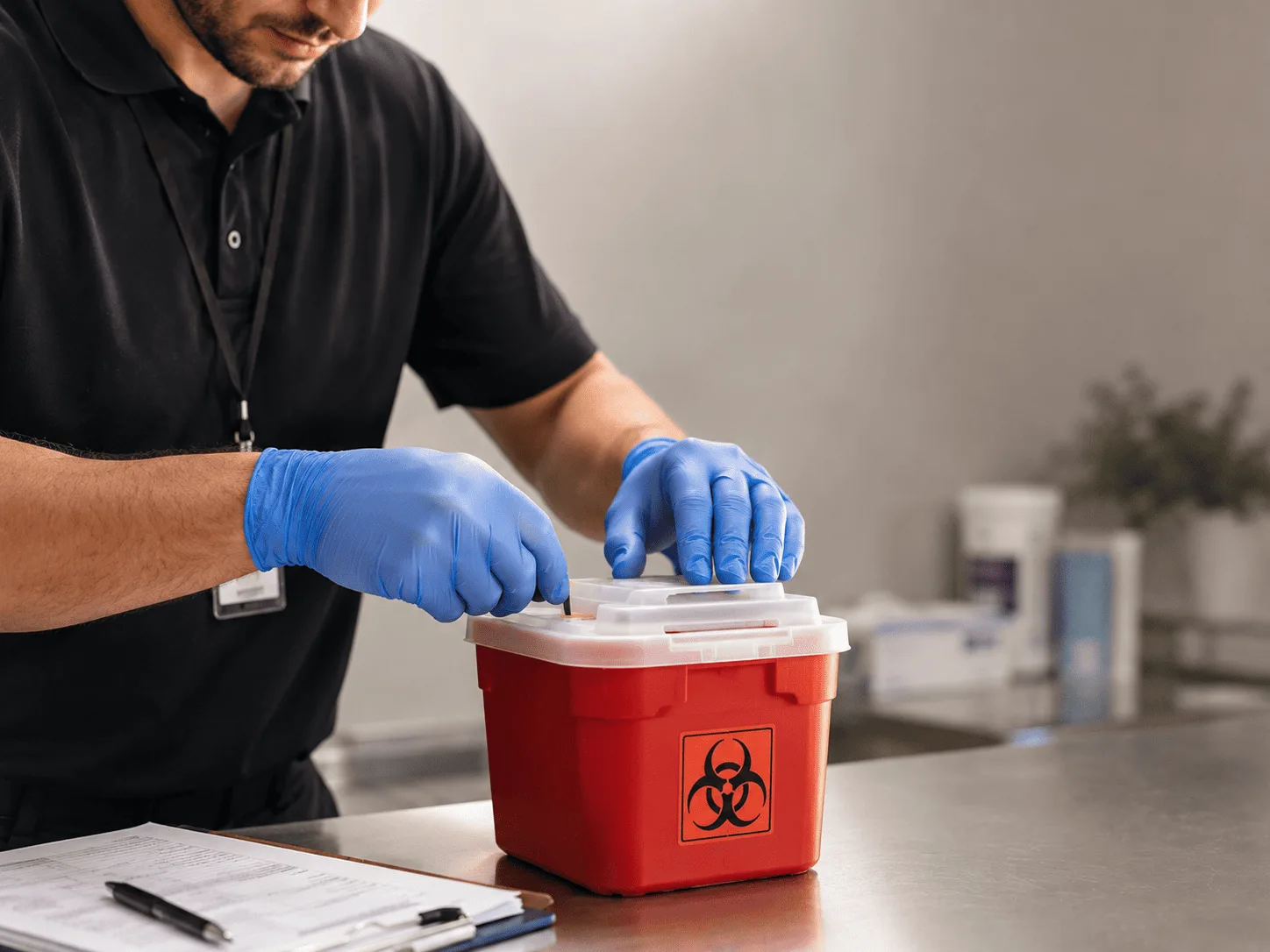 Why choose Sharps Waste Disposal in Albion, OK